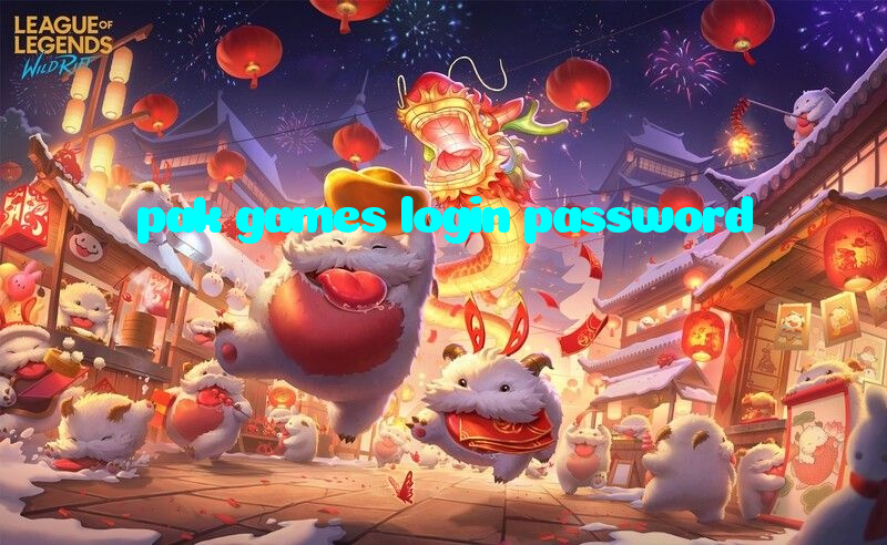 pak games login password